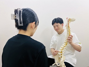 施術後カウンセリング